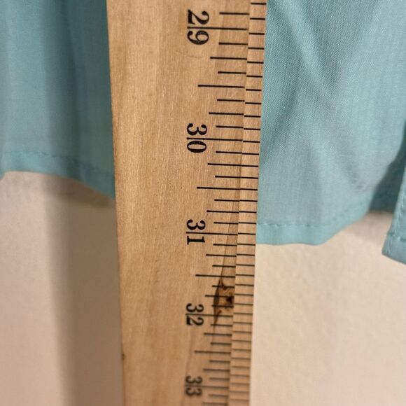 Columbia PFG Shirt Mens Large Blue Omni-Shade Fishing Long Sleeve UPF Quick Dry - Picture 9 of 11